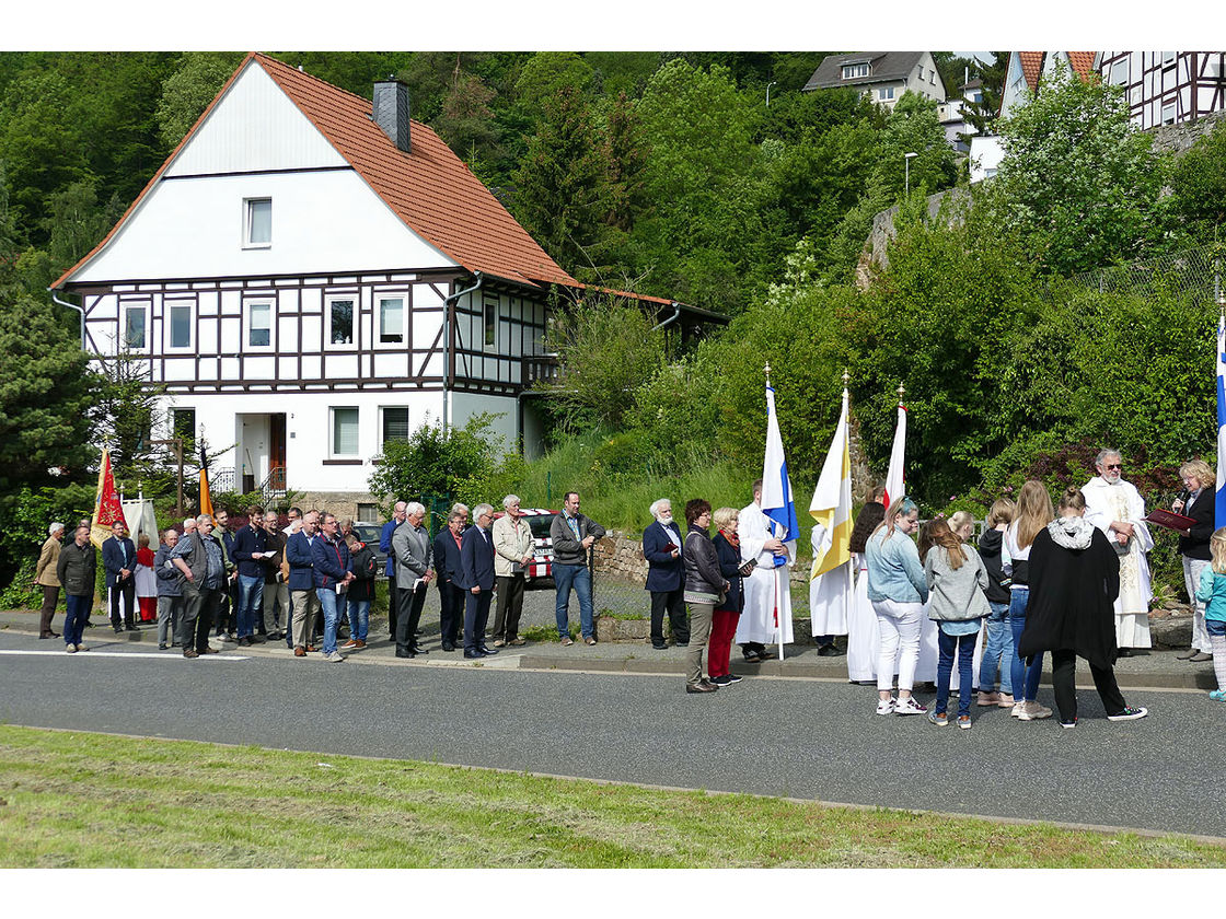 Bittprozession an Christi Himmelfahrt (Foto: Karl-Franz Thiede)